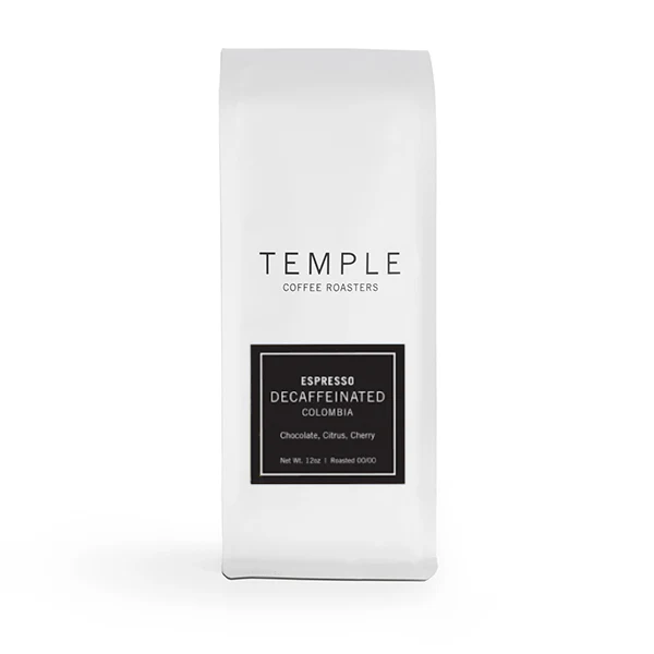 Temple Coffee Roasters - Decaffeinated Colombia